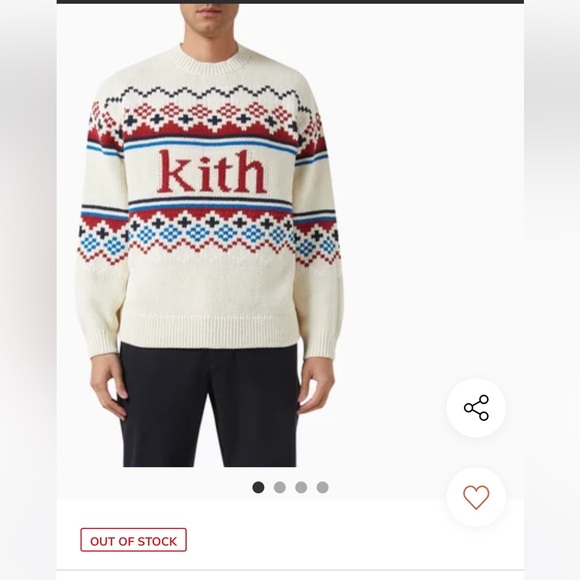 Kith Kithmas Fairisle Knit Sweater - Picture 6 of 8